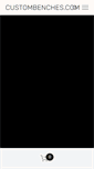 Mobile Screenshot of custombenches.com